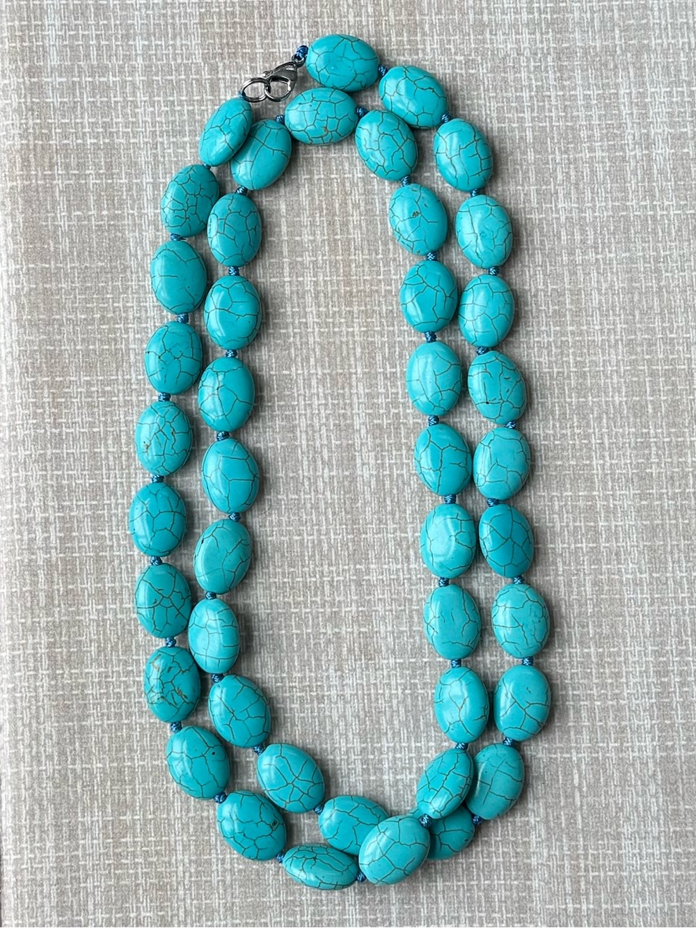 NWOT Tuckernuck Turquoise Oval Necklace